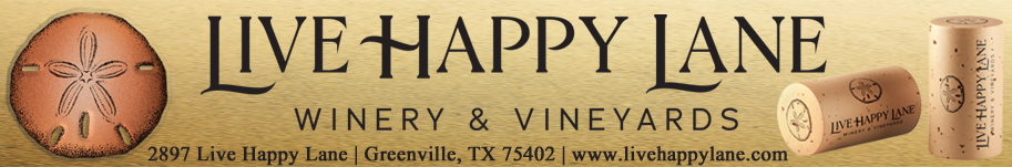 Live Happy Lane Winery & Vineyards Logo