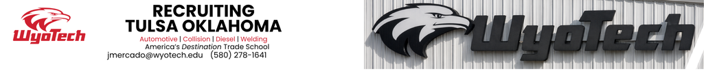 WyoTech Recruiting Tulsa Oklahoma  Logo