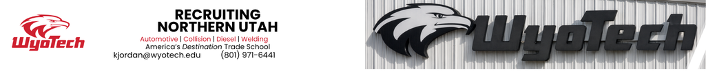 WyoTech Recruiting Northern Utah Logo