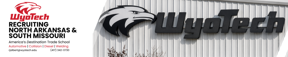 WyoTech Recruiting North Arkansas & South Missouri Logo