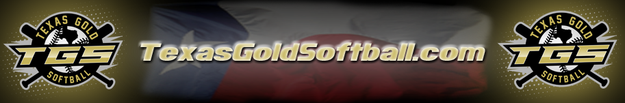 Texas Gold Softball Logo