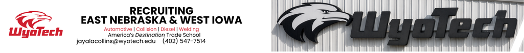 WyoTech Recruiting East Nebraska & West Iowa Logo