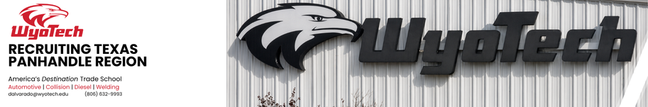 WyoTech Recruiting Texas Panhandle Logo