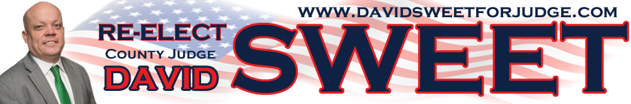 David Sweet for Rockwall County Judge Logo
