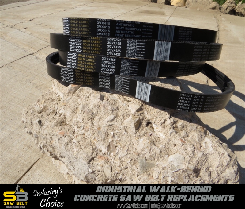 Review image from Dayco Husqvarna Walk Behind Saw Ribbed Belts