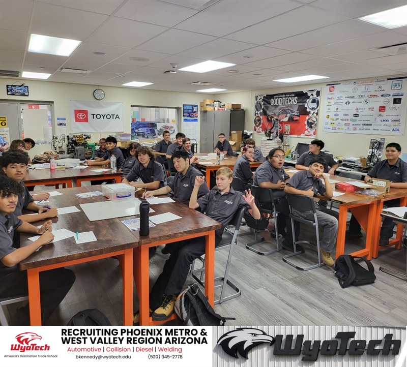 Review image from Randy Golding 1st Year Automotive Technology students
