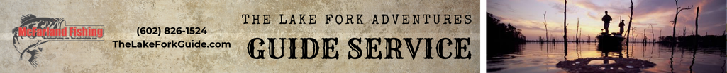 The Lake Fork Adventures Guide Service Logo