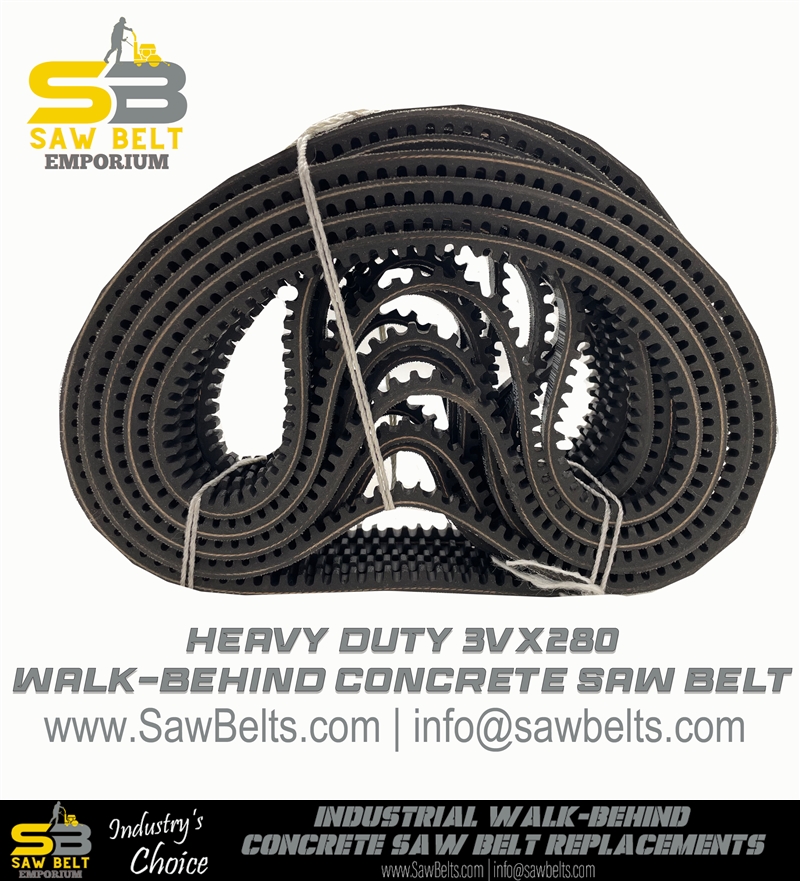 Review image from 541 20 15-69 husqvarna belt, 3VX280 Cogged V-Belt