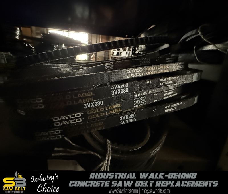 Review image from 160615 MK DIAMOND belt, 3VX280 Cogged V-Belt