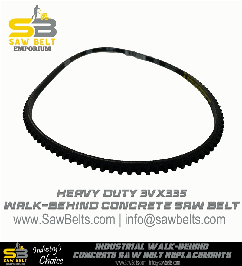 Review image from 238088 NORTON CLIPPER belt, 3VX335 Cogged V-Belt