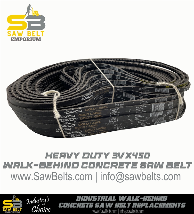Review image from 523 24 36-01 Husqvarna belt, 3VX450 Cogged V-Belt