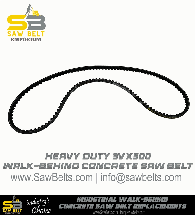 Review image from 523 21 91-01 Husqvarna belt, 3VX500 Cogged V-Belt