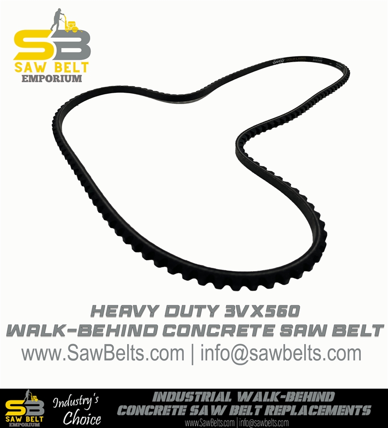 Review image from 523 25 11-01 Husqvarna belt, 3VX560 Cogged V-Belt