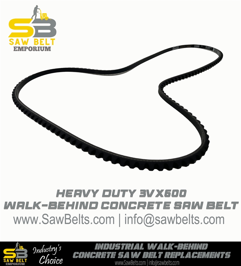 Review image from 3VX600 V-Belt at Saw Belt Emporium